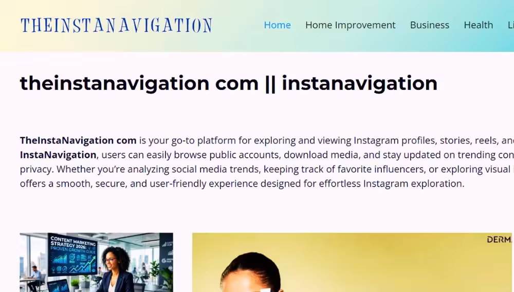 Navigating Social Media Anonymously with Theinstanavigation com